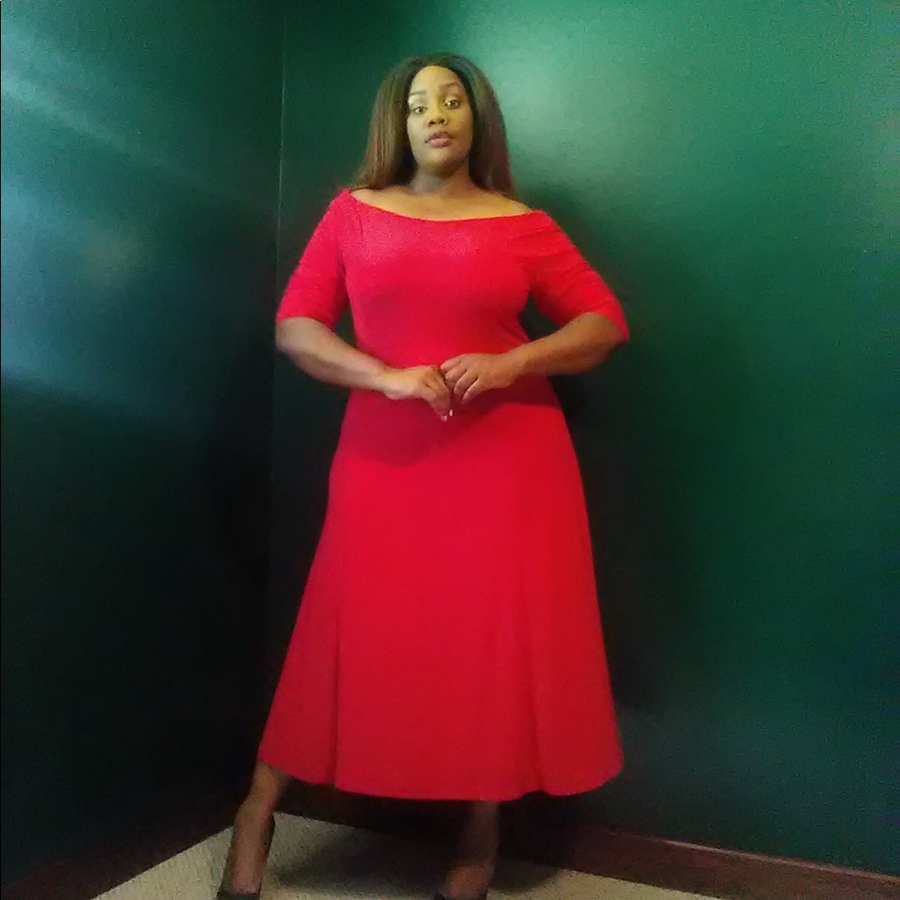 Red Maxi Dress